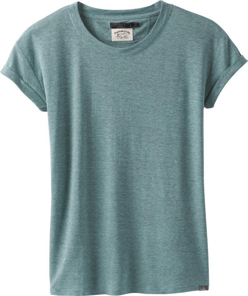 Cozy Up T-Shirt Plus - Womens - Iced Aqua Heather 1