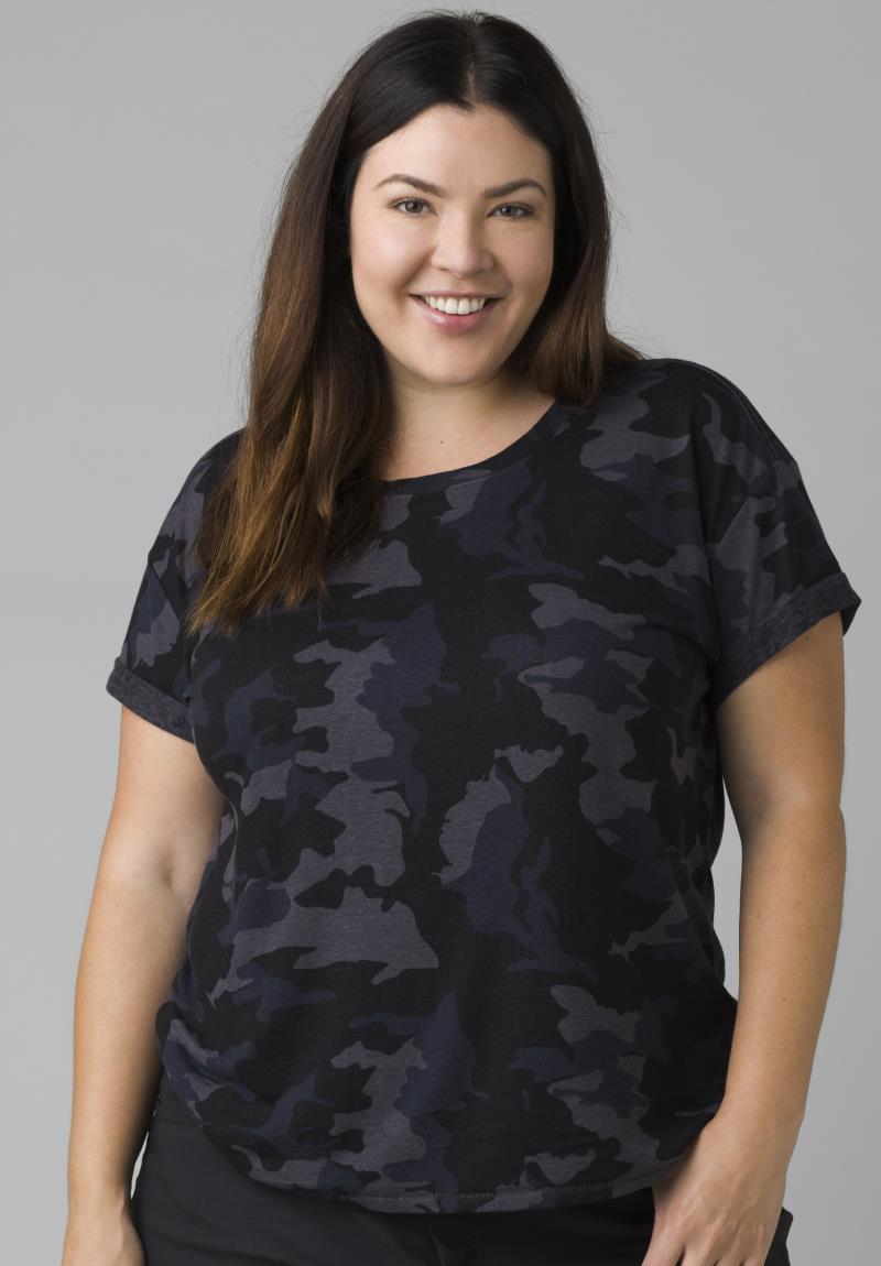 Cozy Up T-Shirt Plus - Womens - Nautical Camo 2