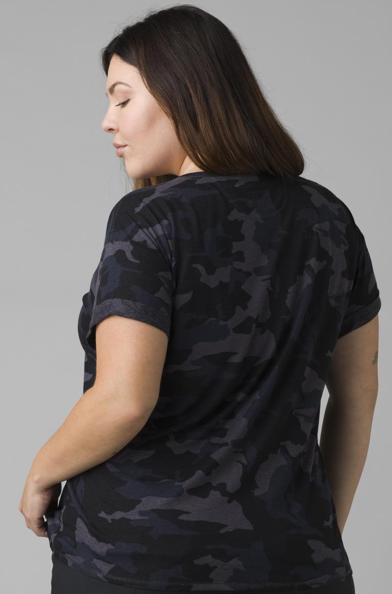 Cozy Up T-Shirt Plus - Womens - Nautical Camo 3