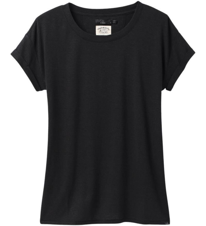 Cozy Up T-Shirt - Womens - Black 1