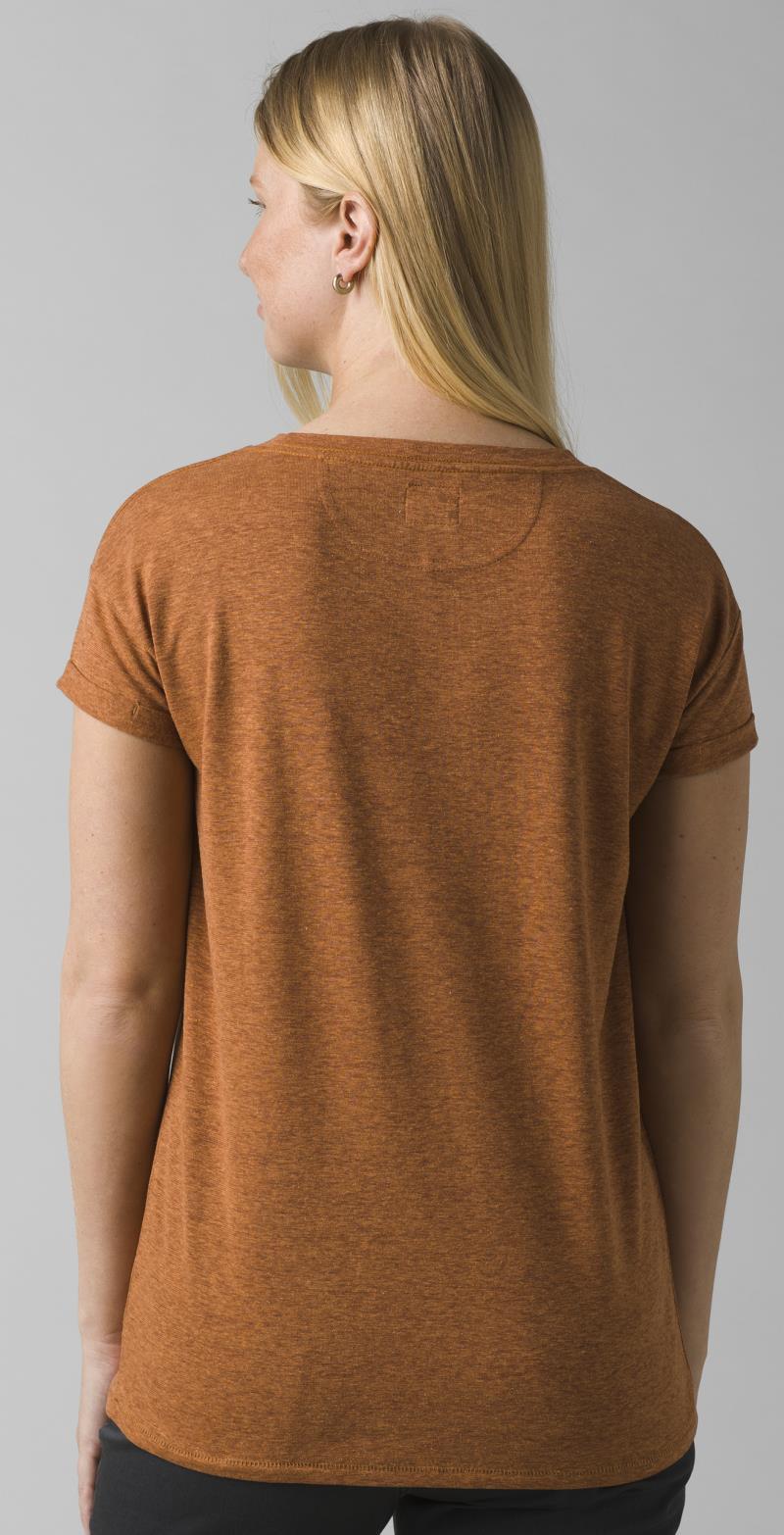 Cozy Up T-Shirt - Womens - Dark Ale Heather 3