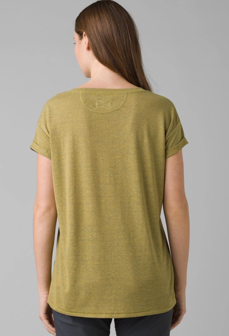 Cozy Up T-Shirt - Womens - Sweet Grass Heather 3