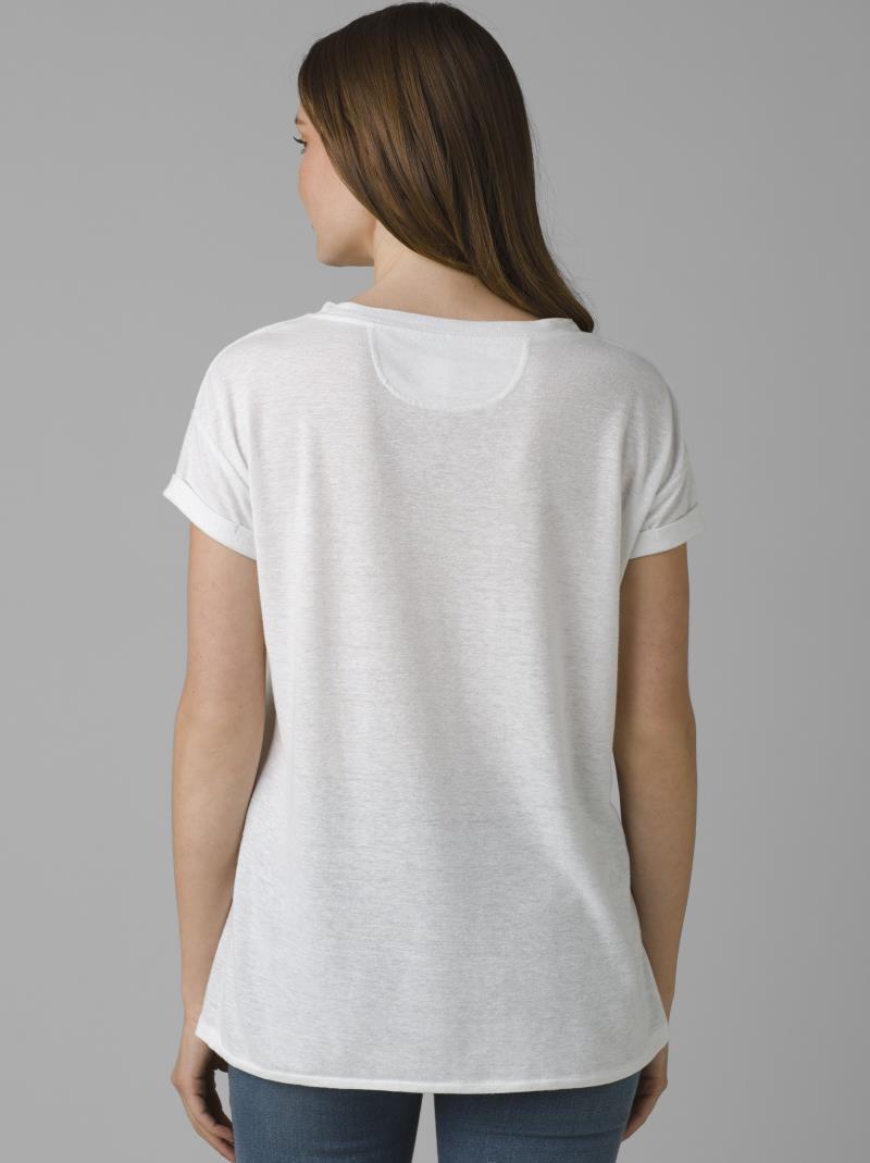 Cozy Up T-Shirt - Womens - White 2