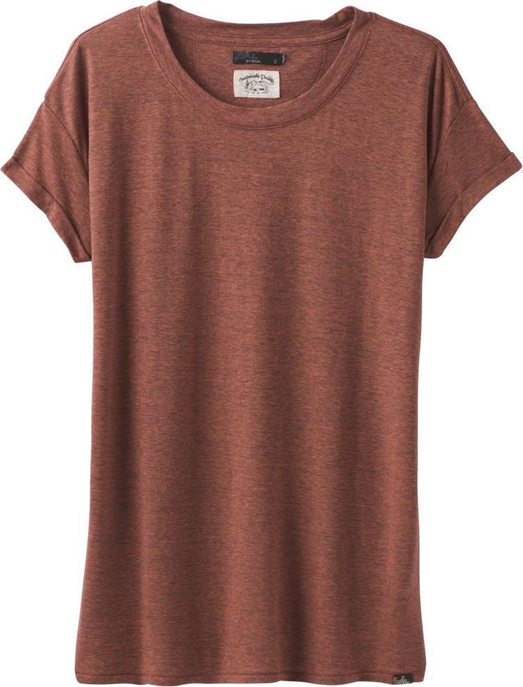 Cozy Up T-Shirt - Womens - chai heather 1