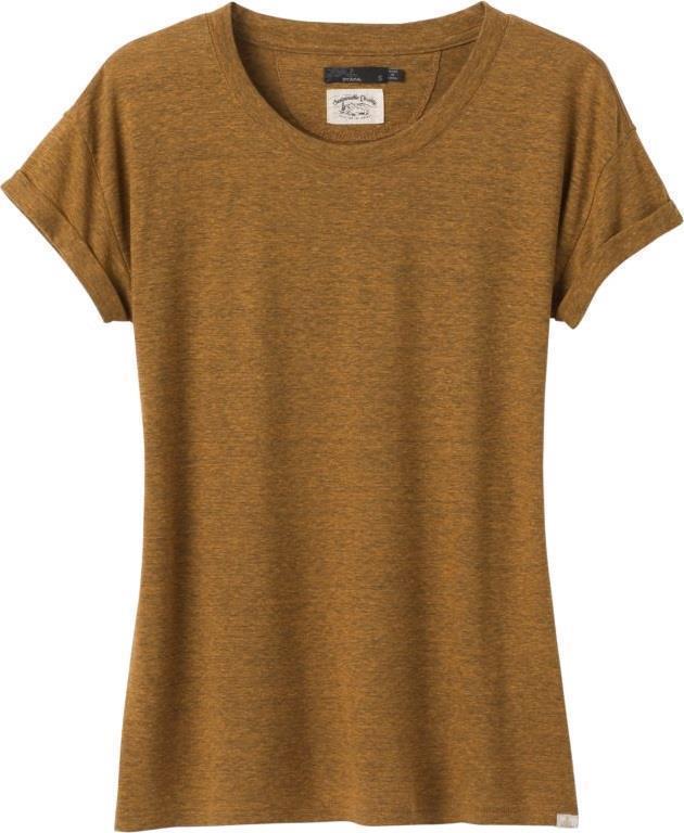 Cozy Up T-Shirt - Womens - copper sand heather 1