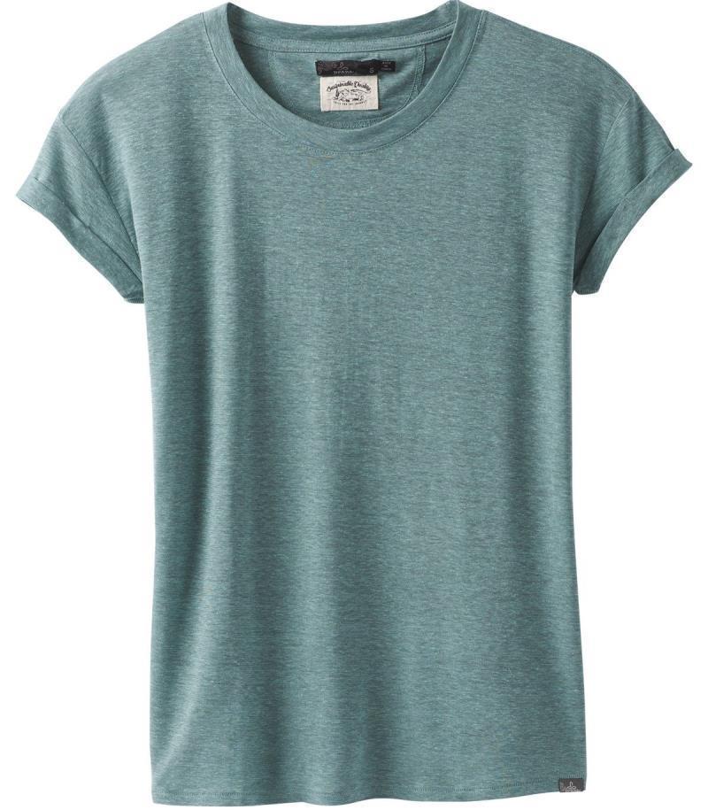 Cozy Up T-Shirt - Womens - iced aqua heather 1