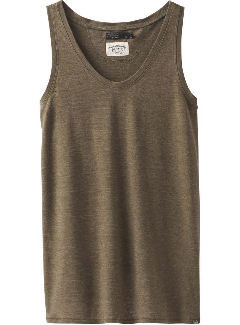 Cozy Up Tank - Womens - Cargo Green Heather 1