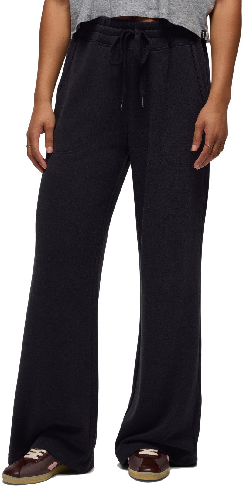 Cozy Up Wide Leg Pants, Reg - Womens - black 1