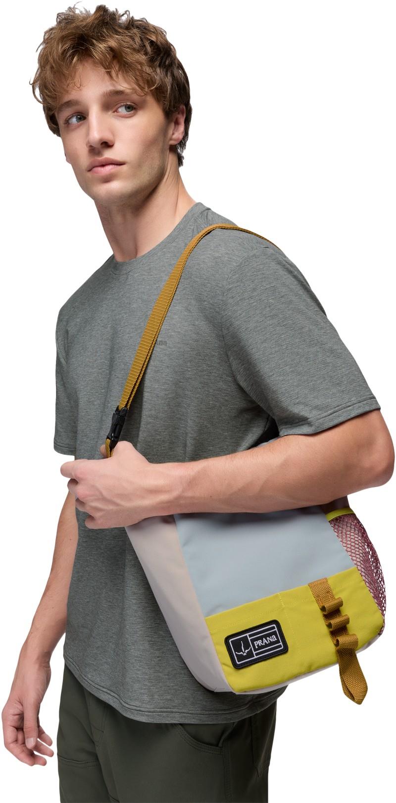 Crag Bag - moss colorblock 1