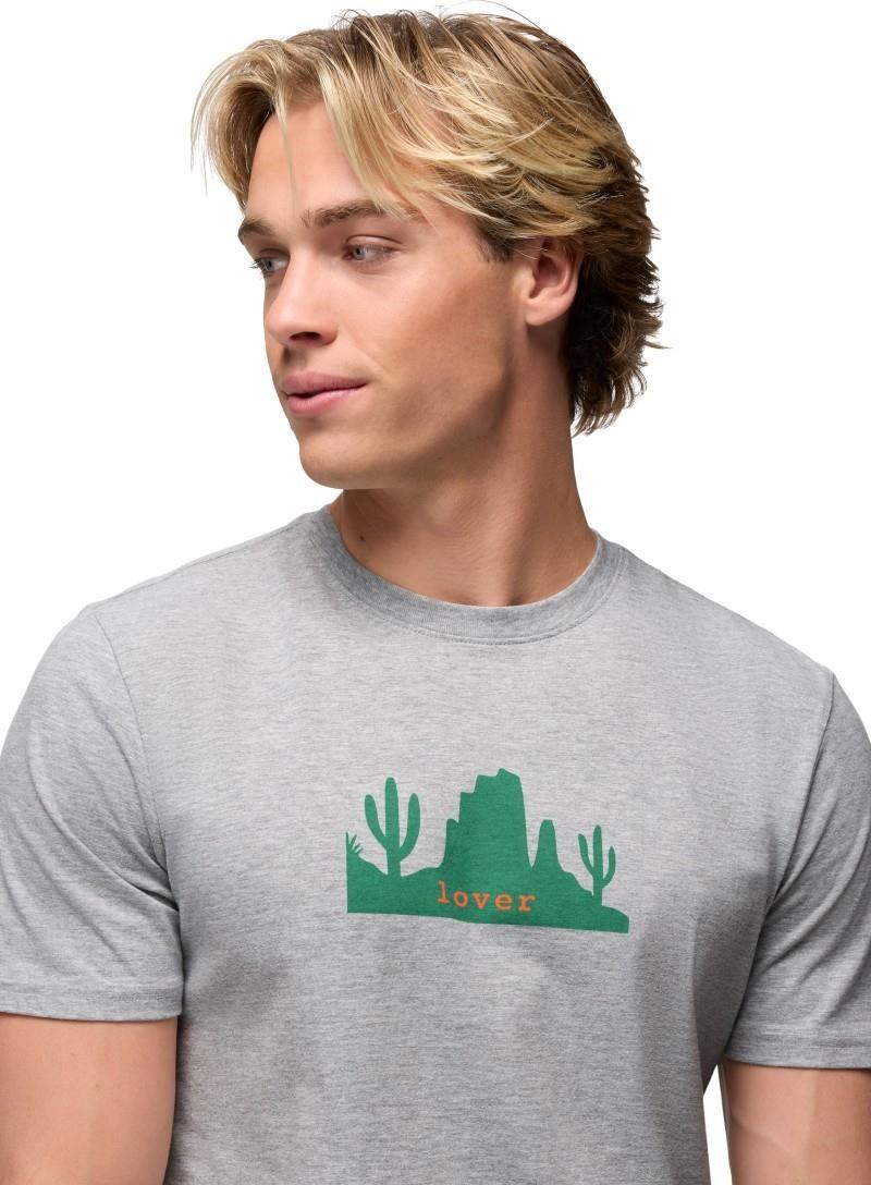 Desert Lover Journeyman SS Tee - Mens - heather grey 1