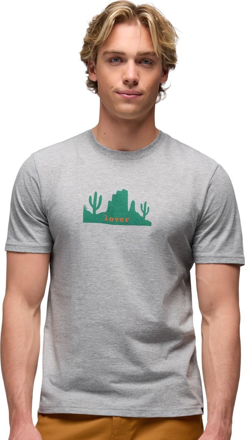 Desert Lover Journeyman SS Tee - Mens - heather grey 1