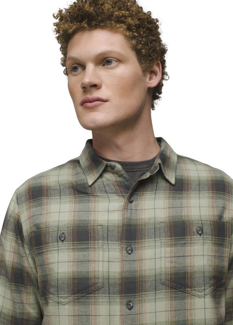 Dolberg Flannel Shirt - Slim - Mens - Juniper Green 3
