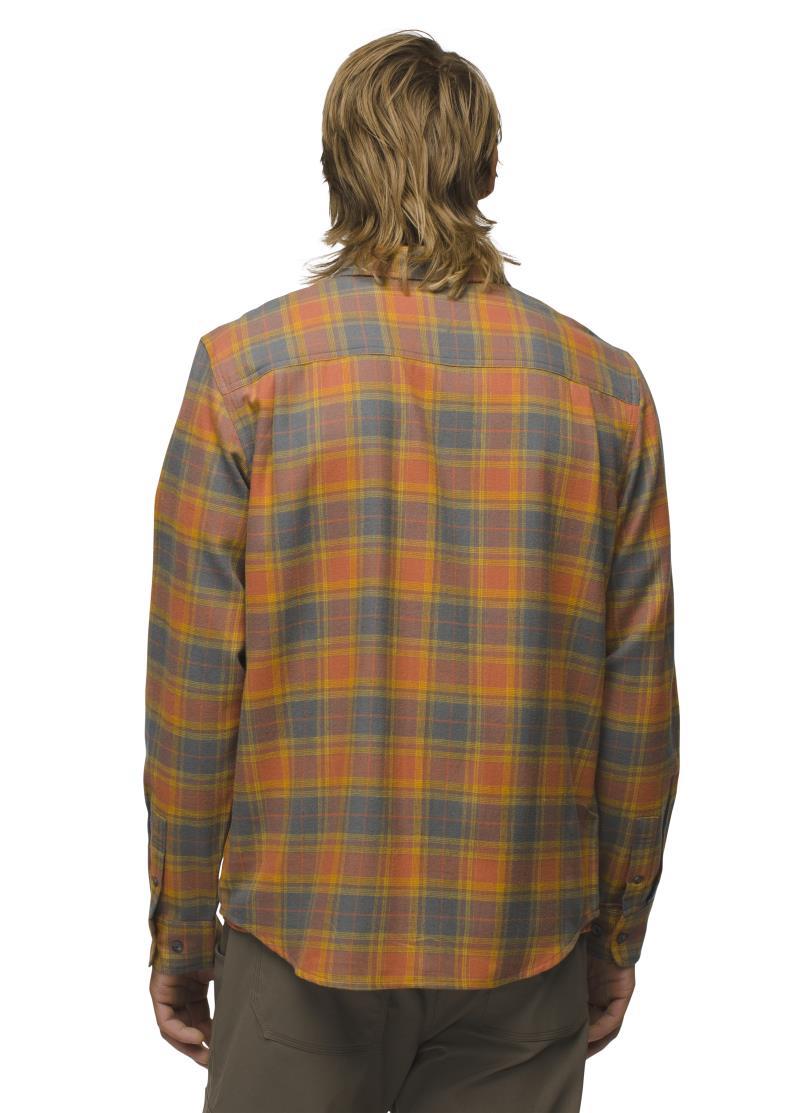 Dolberg Flannel Shirt - Slim - Mens - Terracotta 3