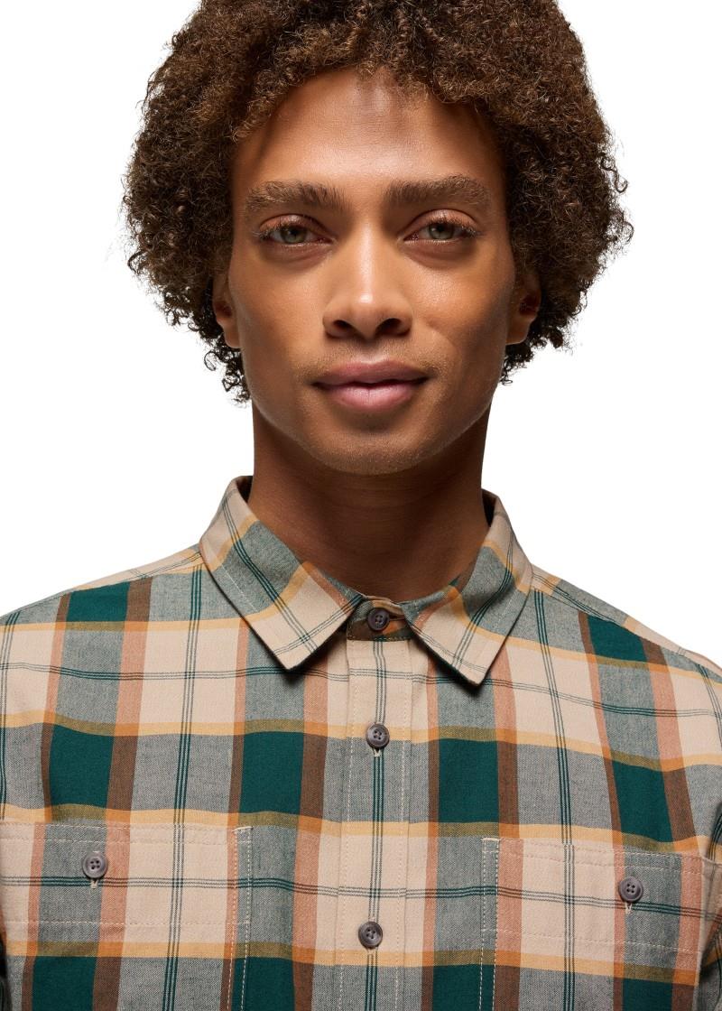 Dolberg Flannel Shirt - Slim - Mens - almond 1
