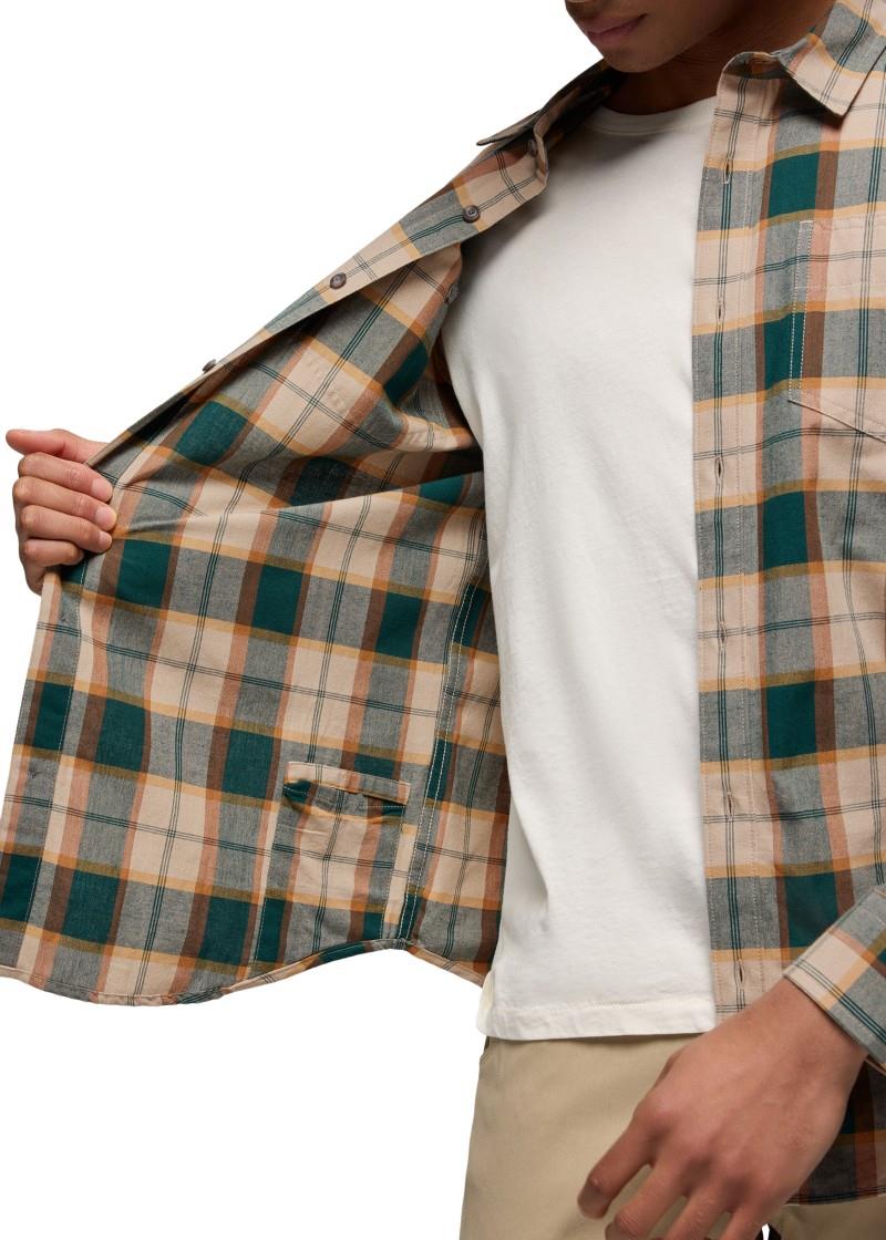 Dolberg Flannel Shirt - Slim - Mens - almond 1