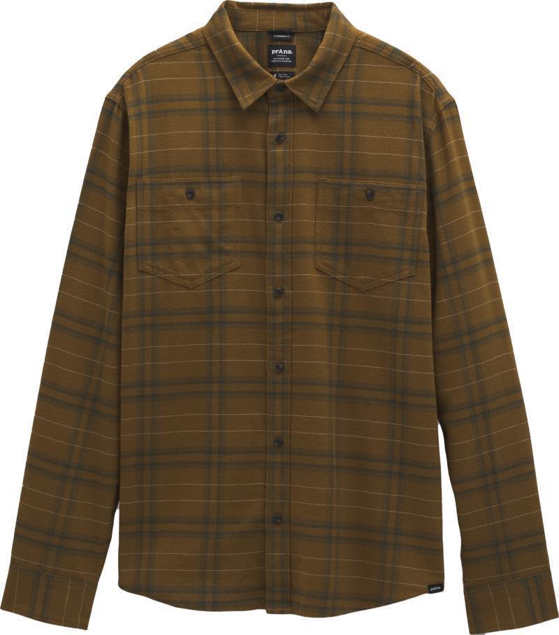 Dolberg Flannel Shirt - Slim - Mens - antique bronze 1