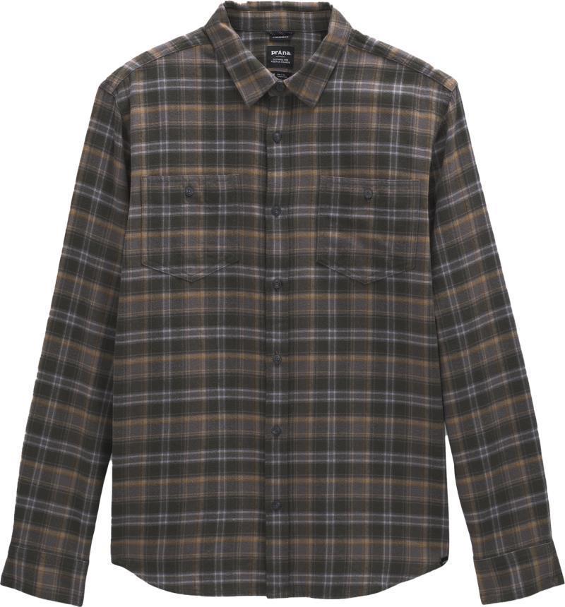 Dolberg Flannel Shirt - Slim - Mens - evergreen 1