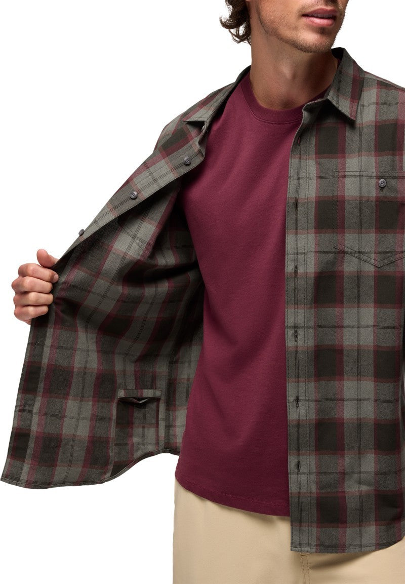 Dolberg Flannel Shirt - Slim - Mens - nori 1