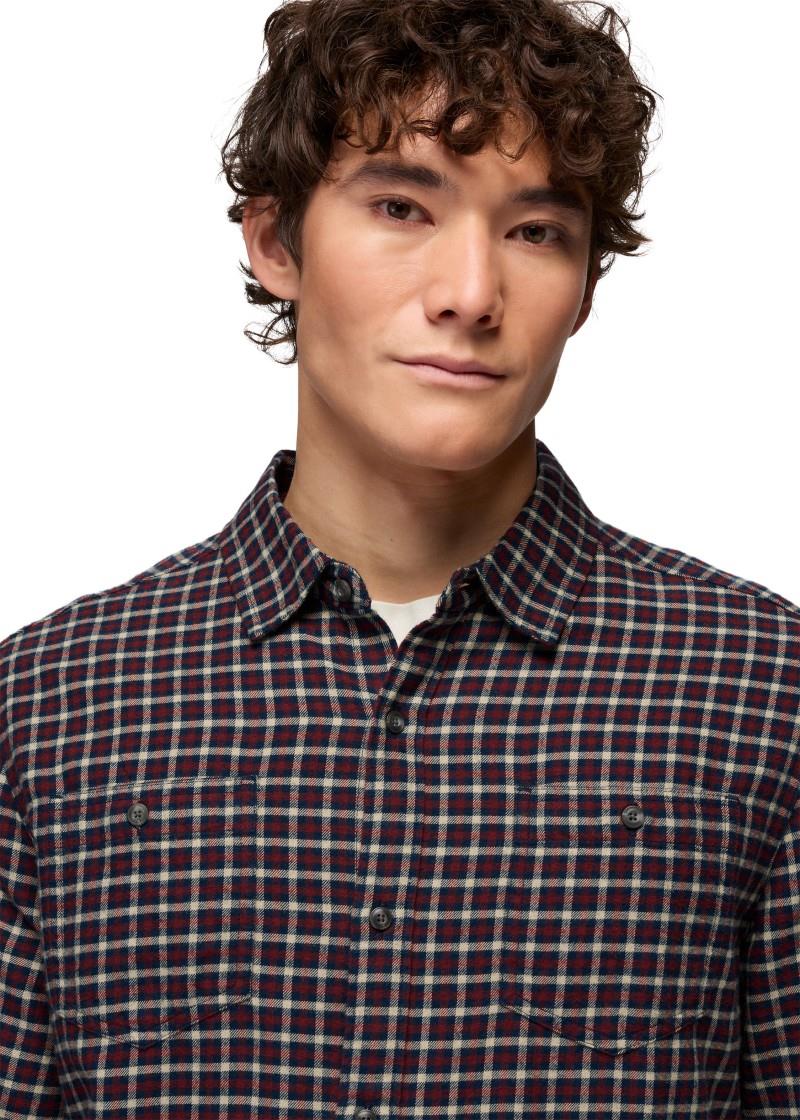 Dolberg Flannel Shirt - Slim - Mens - red ochre 1