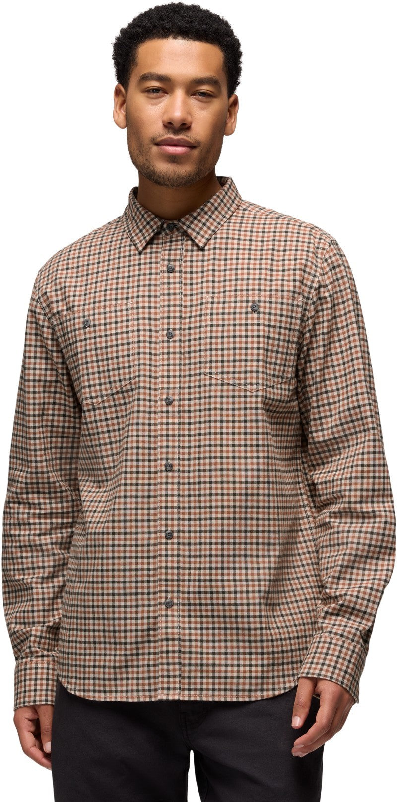 Dolberg Flannel Shirt - Slim - Mens - tawny 1