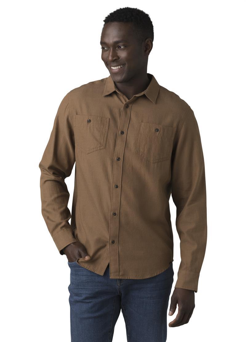 Dolberg Flannel Shirt - Standard - Mens - Sepia Heather 4