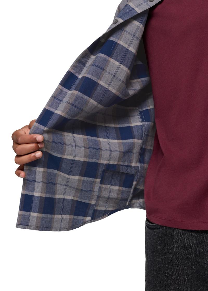 Dolberg Flannel Shirt - Standard - Mens - capulet blue 1
