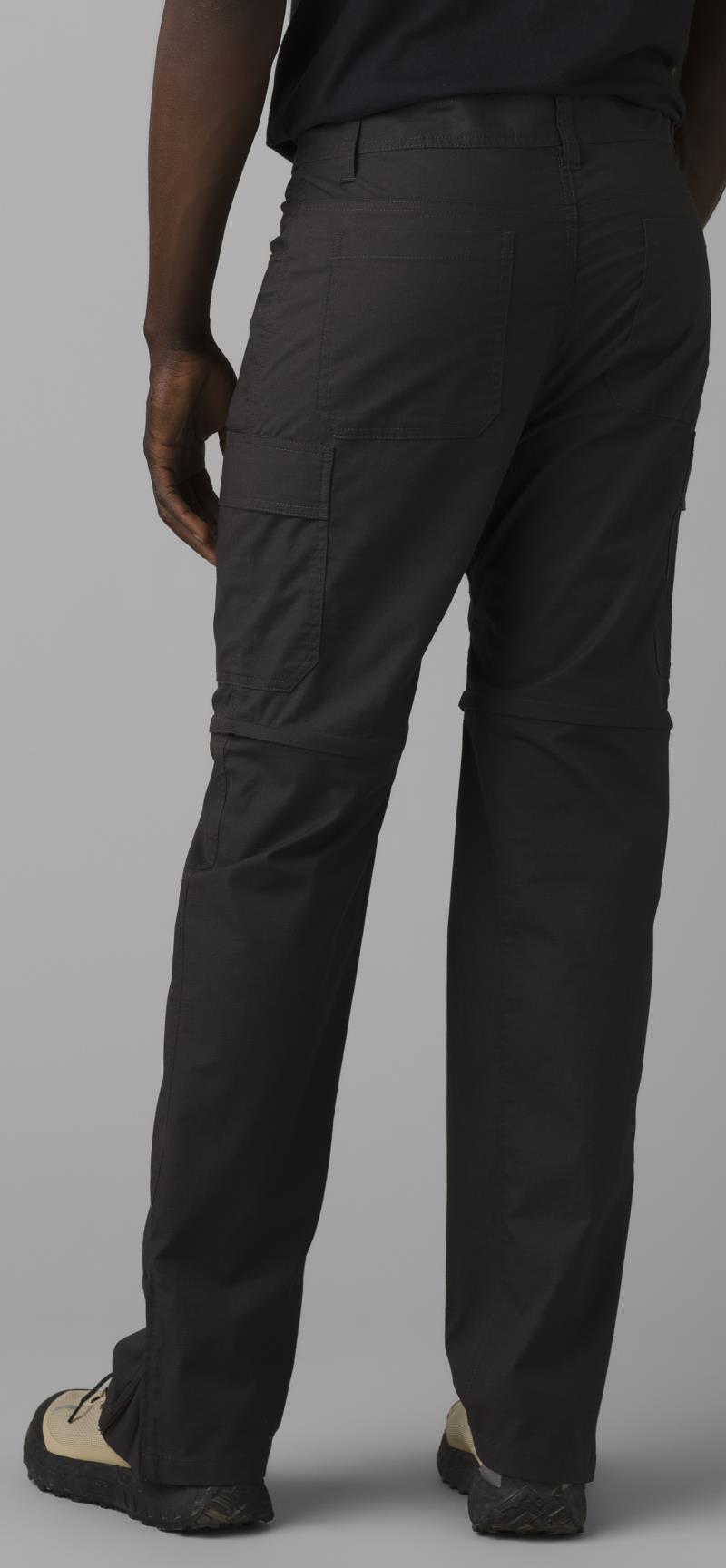 Double Peak Convertible Pants, 34" Inseam - Mens - Charcoal 3