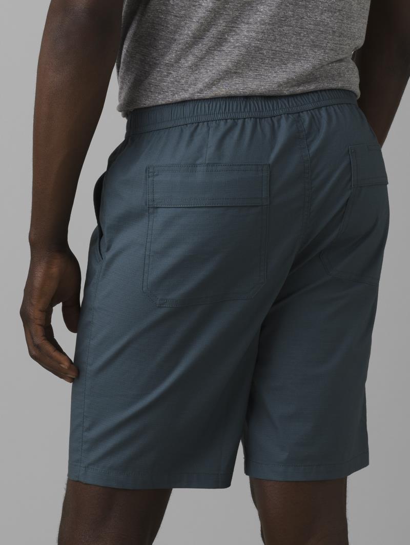 Double Peak E-Waist Shorts, 8" Inseam - Mens - Grey Blue 3