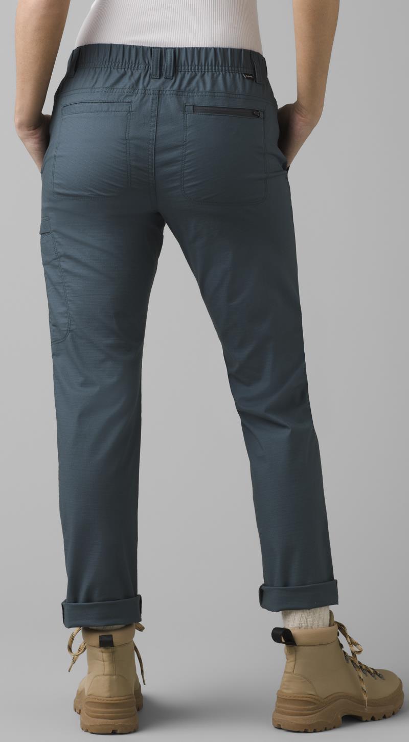 Double Peak Pants, Reg - Womens - Grey Blue 3