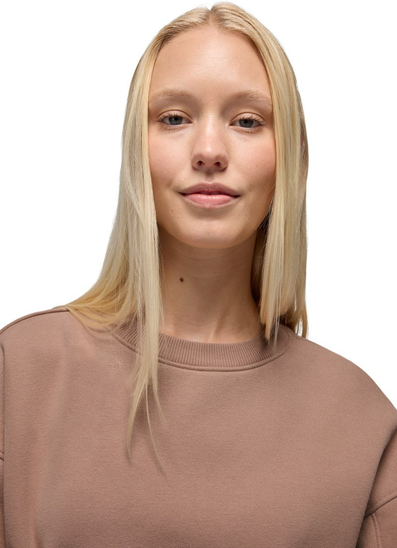 DreamFleece Crew Sweatshirt - Womens - shroom 1