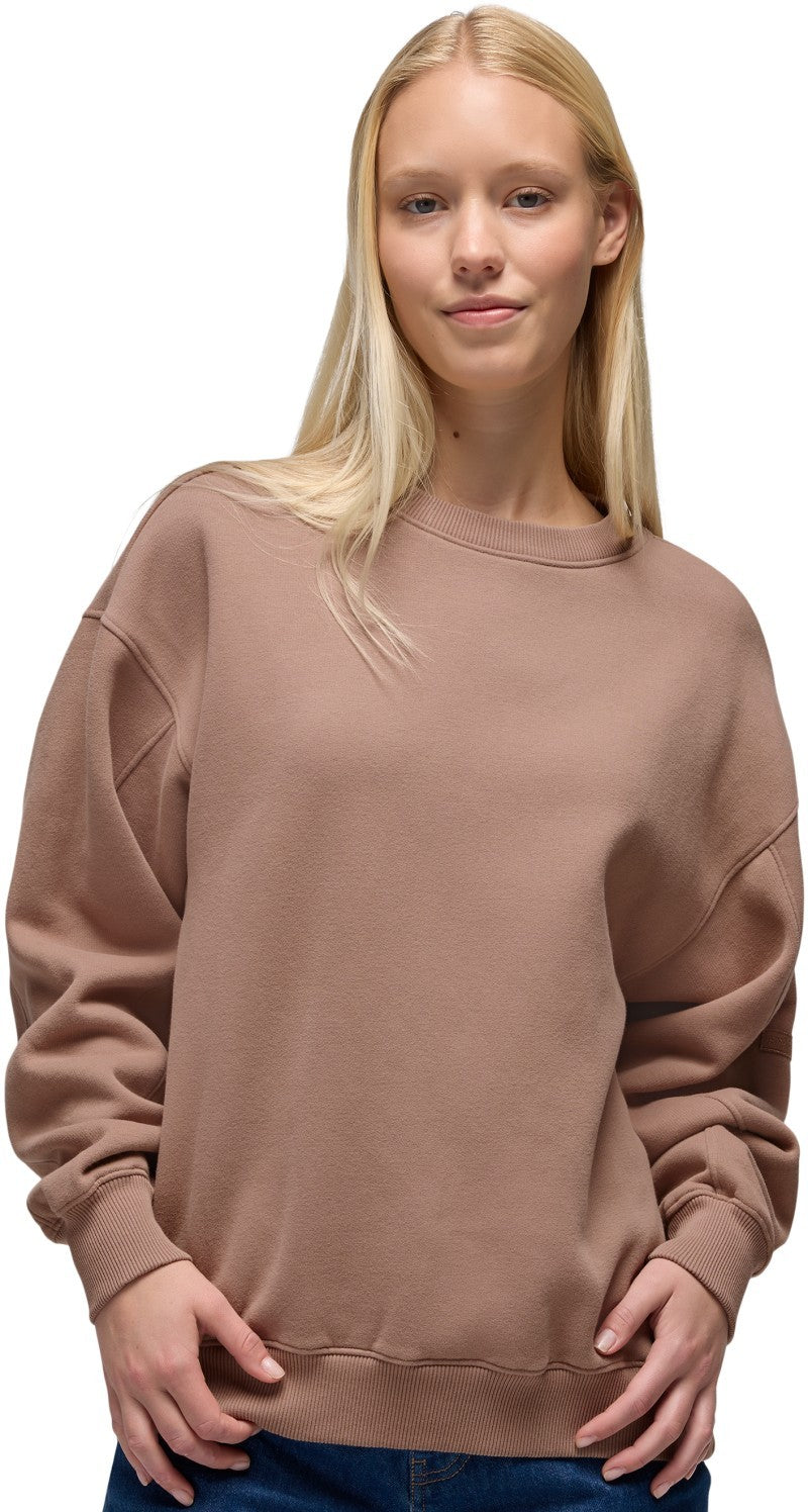 DreamFleece Crew Sweatshirt - Womens - shroom 1