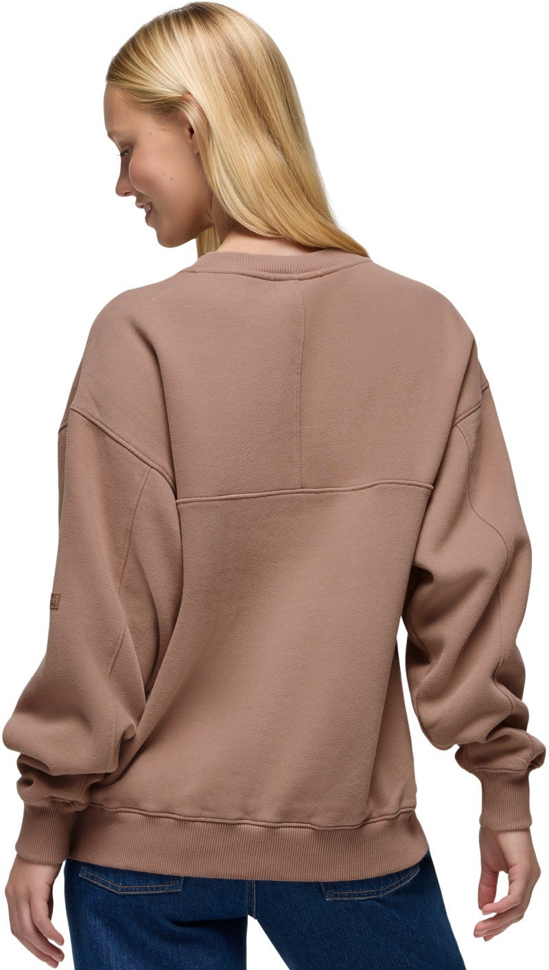 DreamFleece Crew Sweatshirt - Womens - shroom 1
