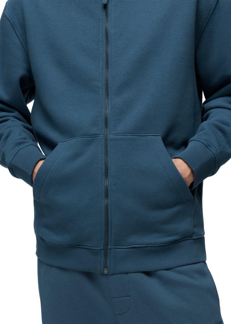 DreamFleece Full Zip Hoodie - Mens - bluff blue 1
