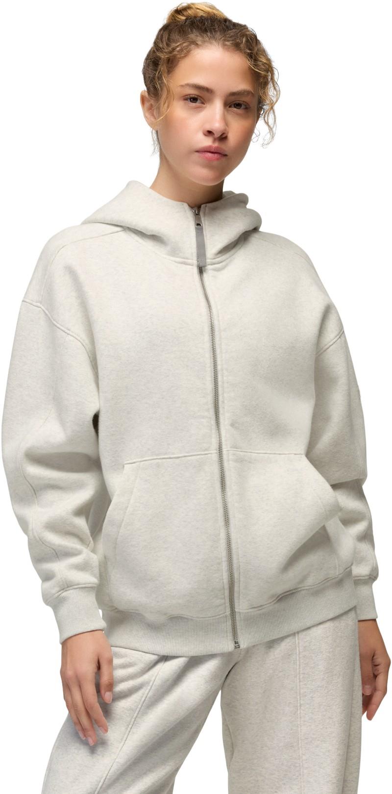 DreamFleece Full Zip - Womens - light heather grey 1