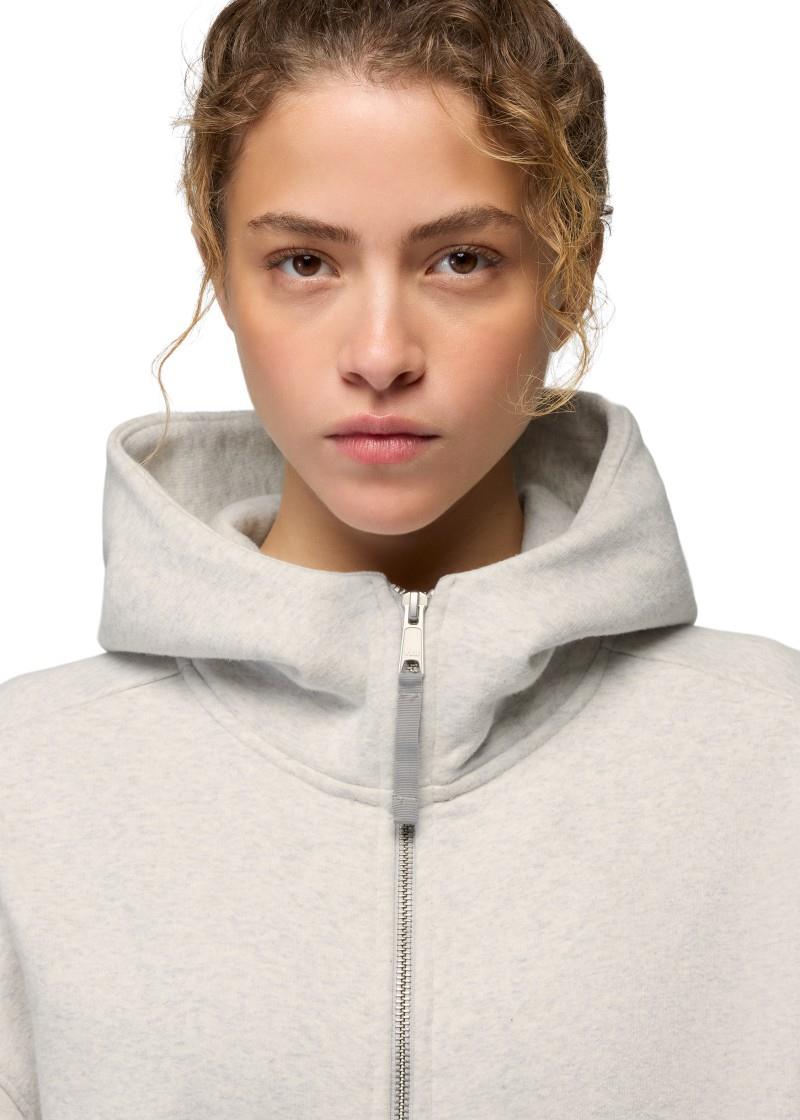DreamFleece Full Zip - Womens - light heather grey 1