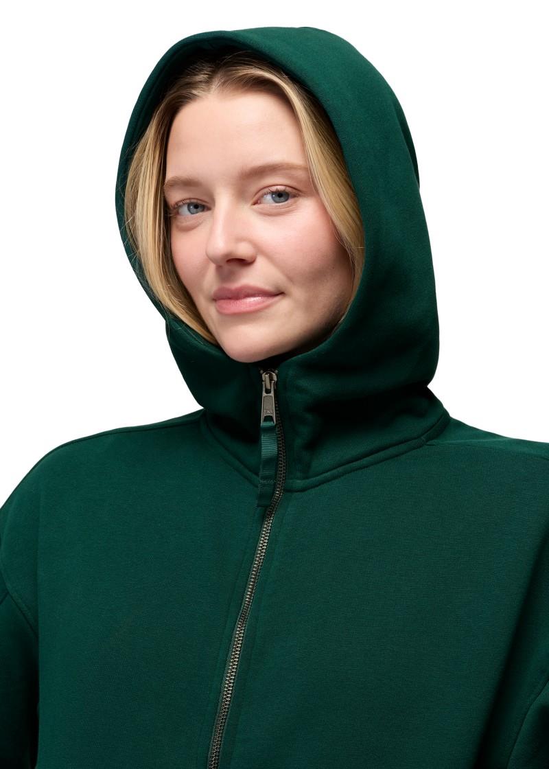 DreamFleece Full Zip - Womens - root green 1