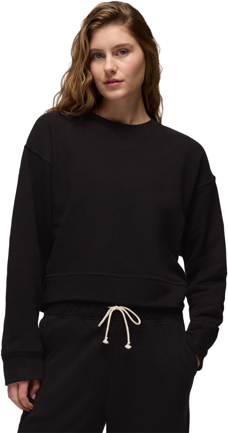 DreamTerry Crew Sweatshirt - Womens - black 1
