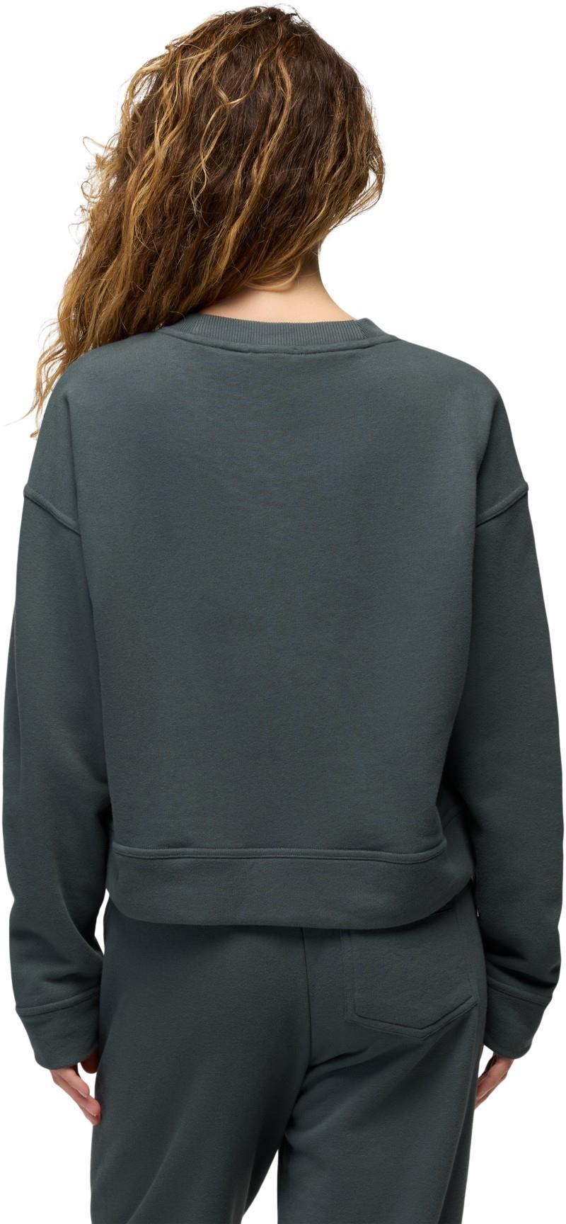DreamTerry Crew Sweatshirt - Womens - grey blue 1