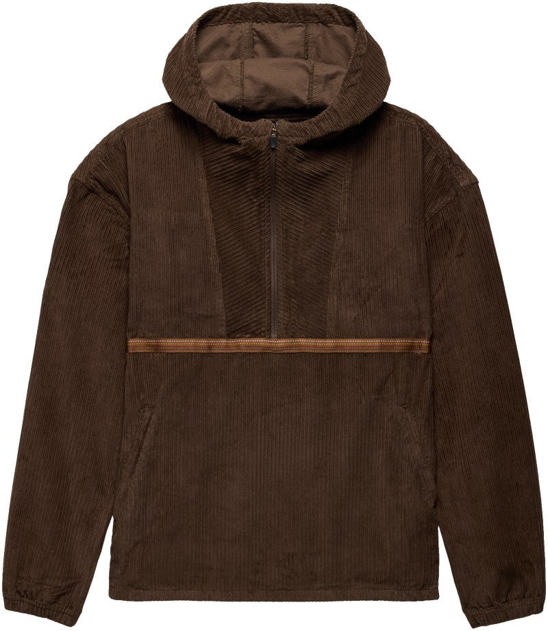 Durado Cord Anorak - Mens - dark roast 1