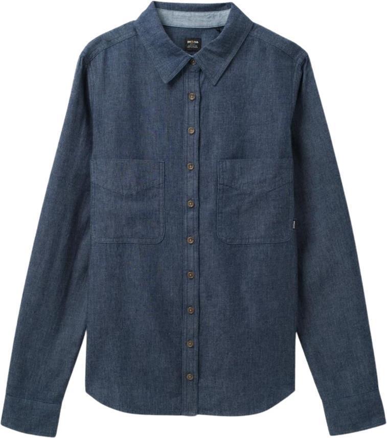 Earthshine Chambray Shirt - Womens - Tinted Black 1