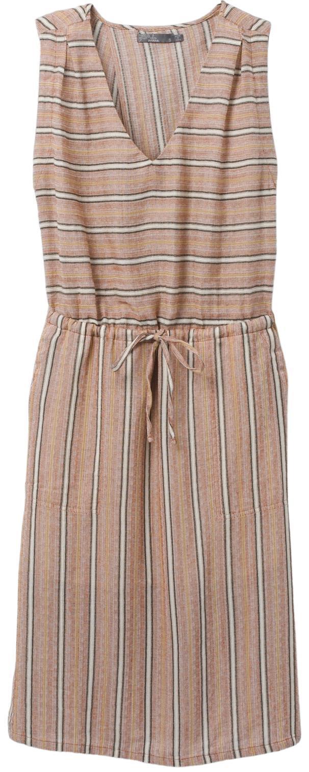 Ecotropics Dress - copper stripe 1