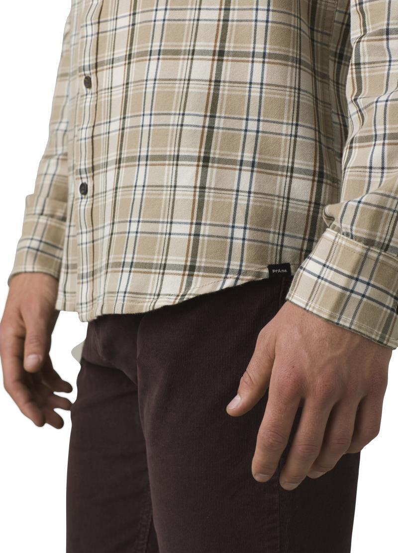 Edgewater LS Shirt - Slim - Mens - Chalk 4