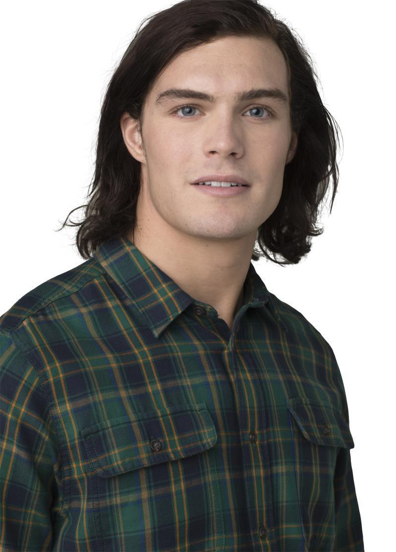 Edgewater LS Shirt - Slim - Mens - Deep Pine 4