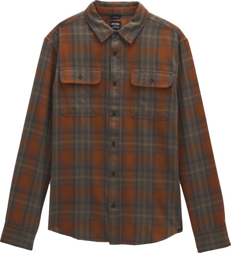 Edgewater LS Shirt - Slim - Mens - Rust 1