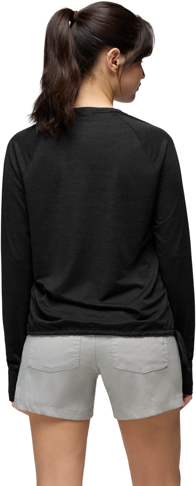 Eileen Cinch LS Top - Womens - black 1