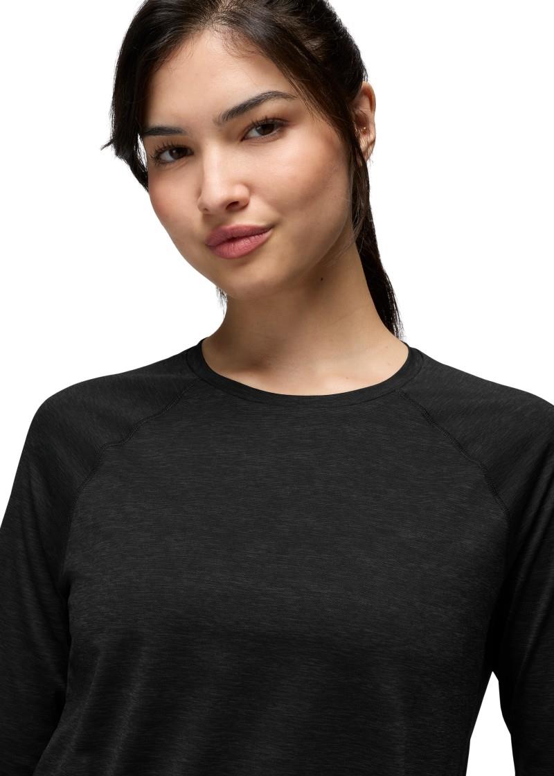Eileen Cinch LS Top - Womens - black 1