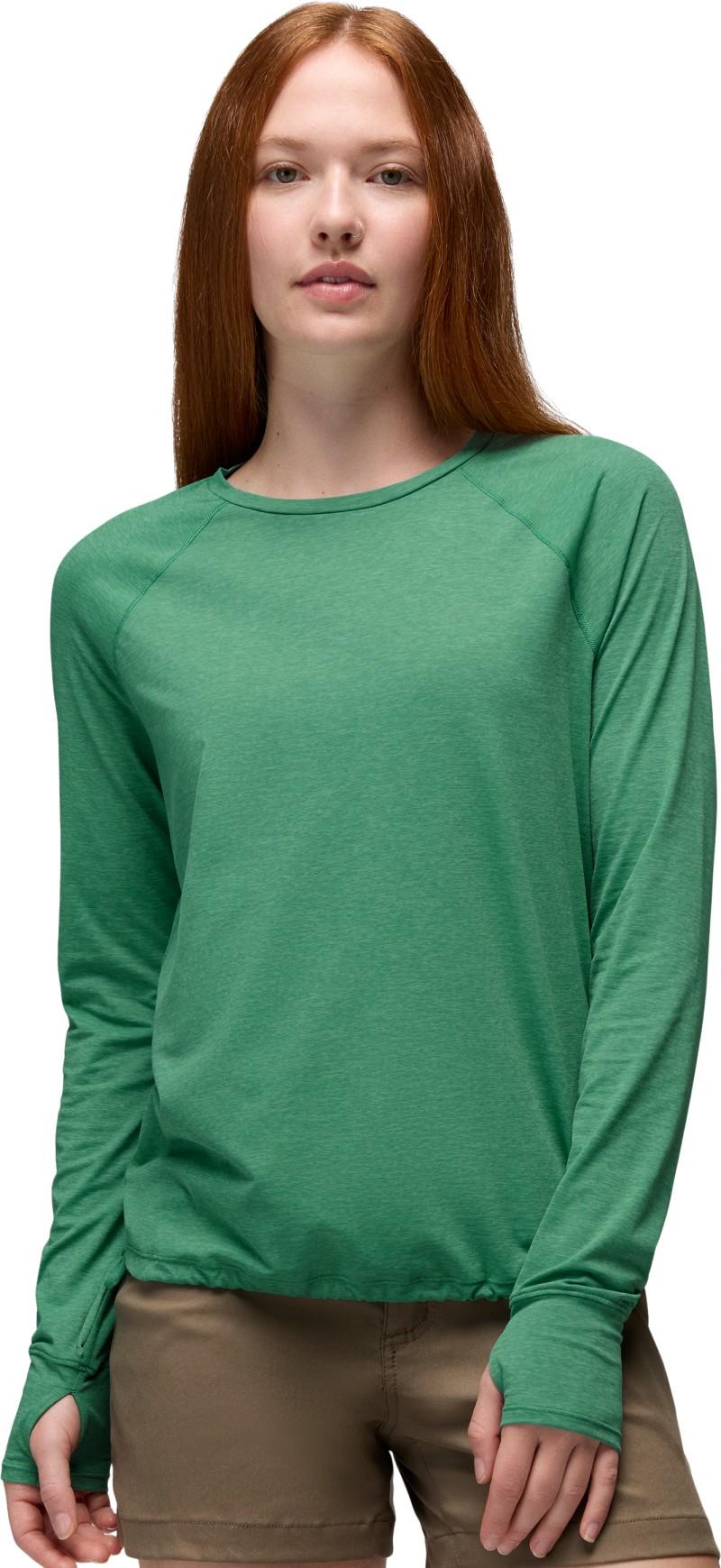 Eileen Cinch LS Top - Womens - jade 1