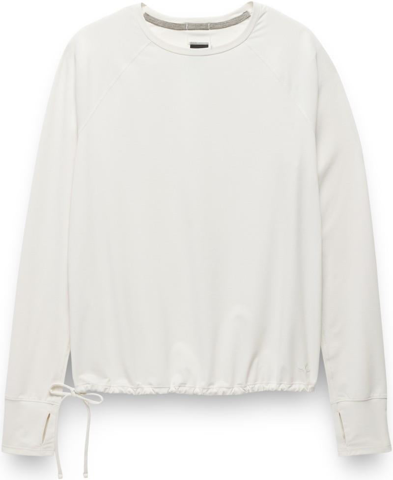 Eileen Cinch LS Top - Womens - soft white 1