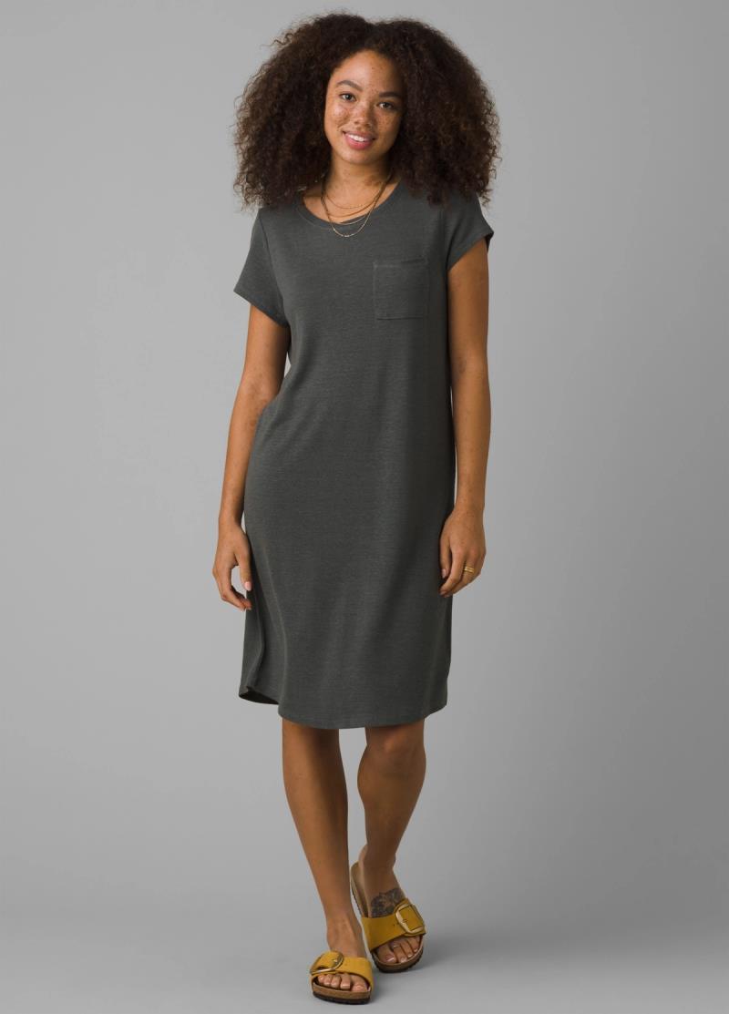 Elana Cozy Up Dress - balsam heather 1