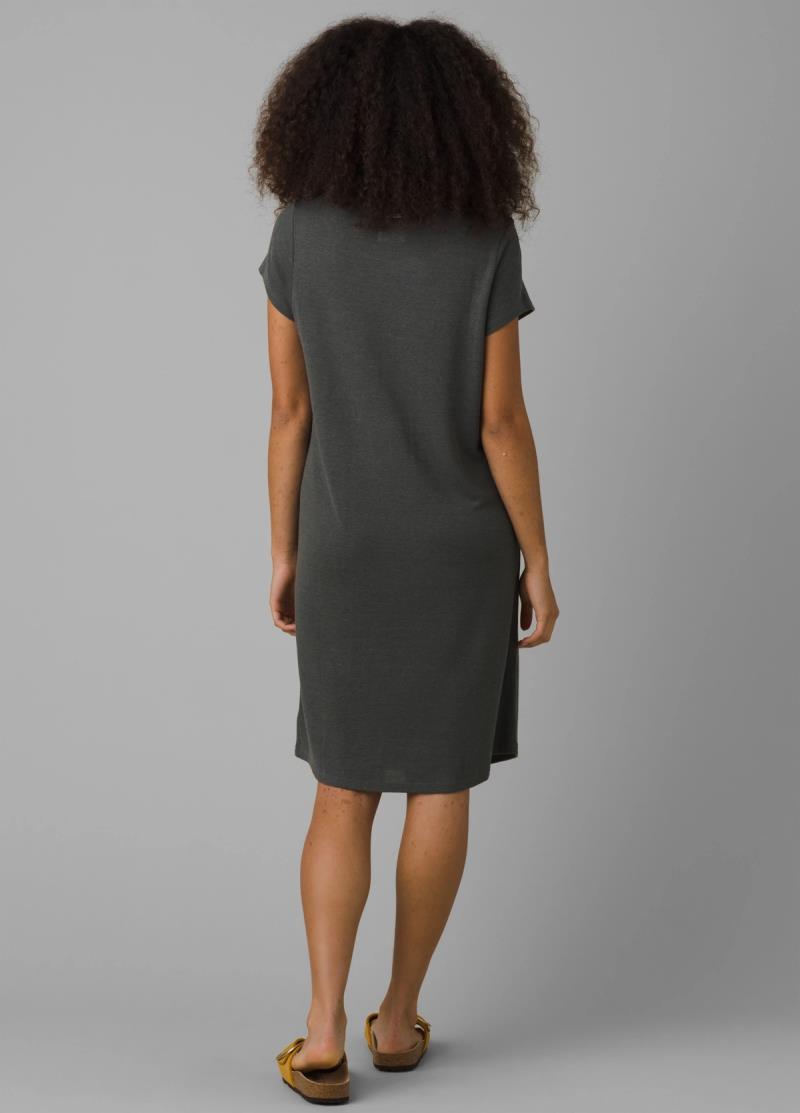 Elana Cozy Up Dress - balsam heather 1
